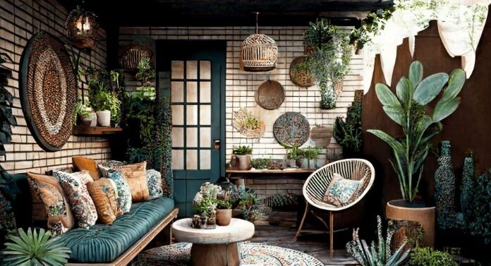 Relaksujące i przytulne miejsca w stylu Boho. Oaza spokoju i harmonii boho w ogrodzie i domu